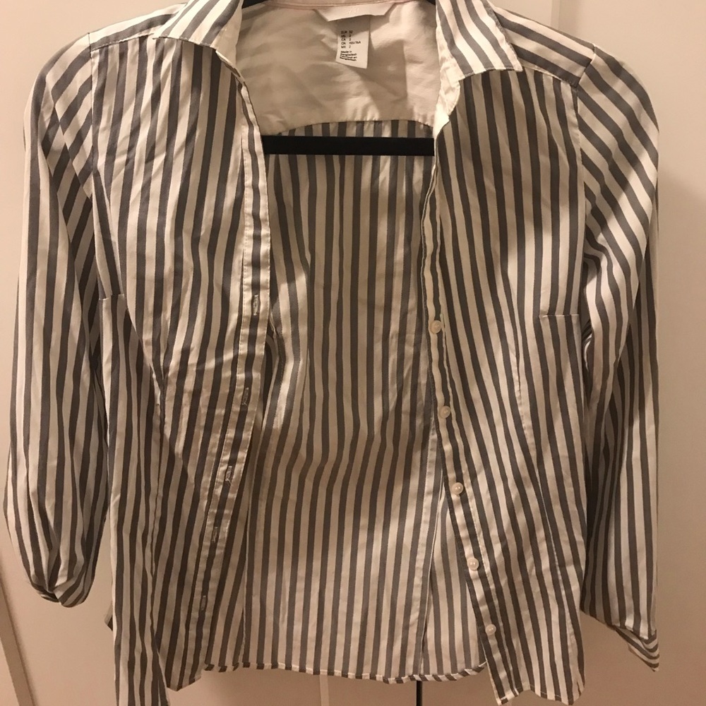Grey dress shirt